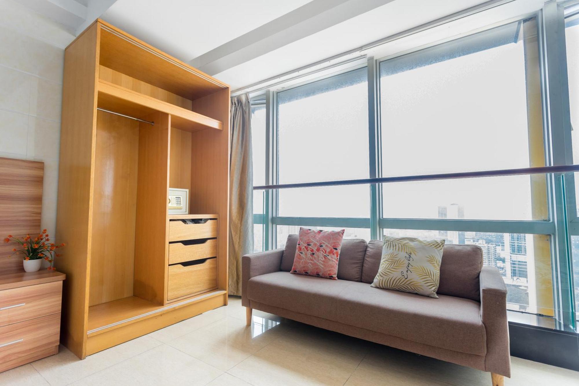 Sunny International Apartment From Beijing Road Cantón Exterior foto