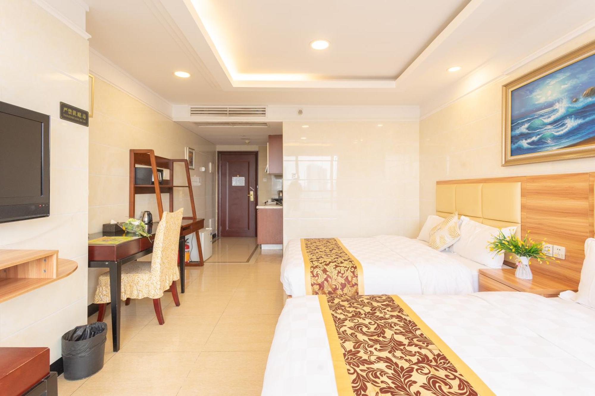 Sunny International Apartment From Beijing Road Cantón Exterior foto