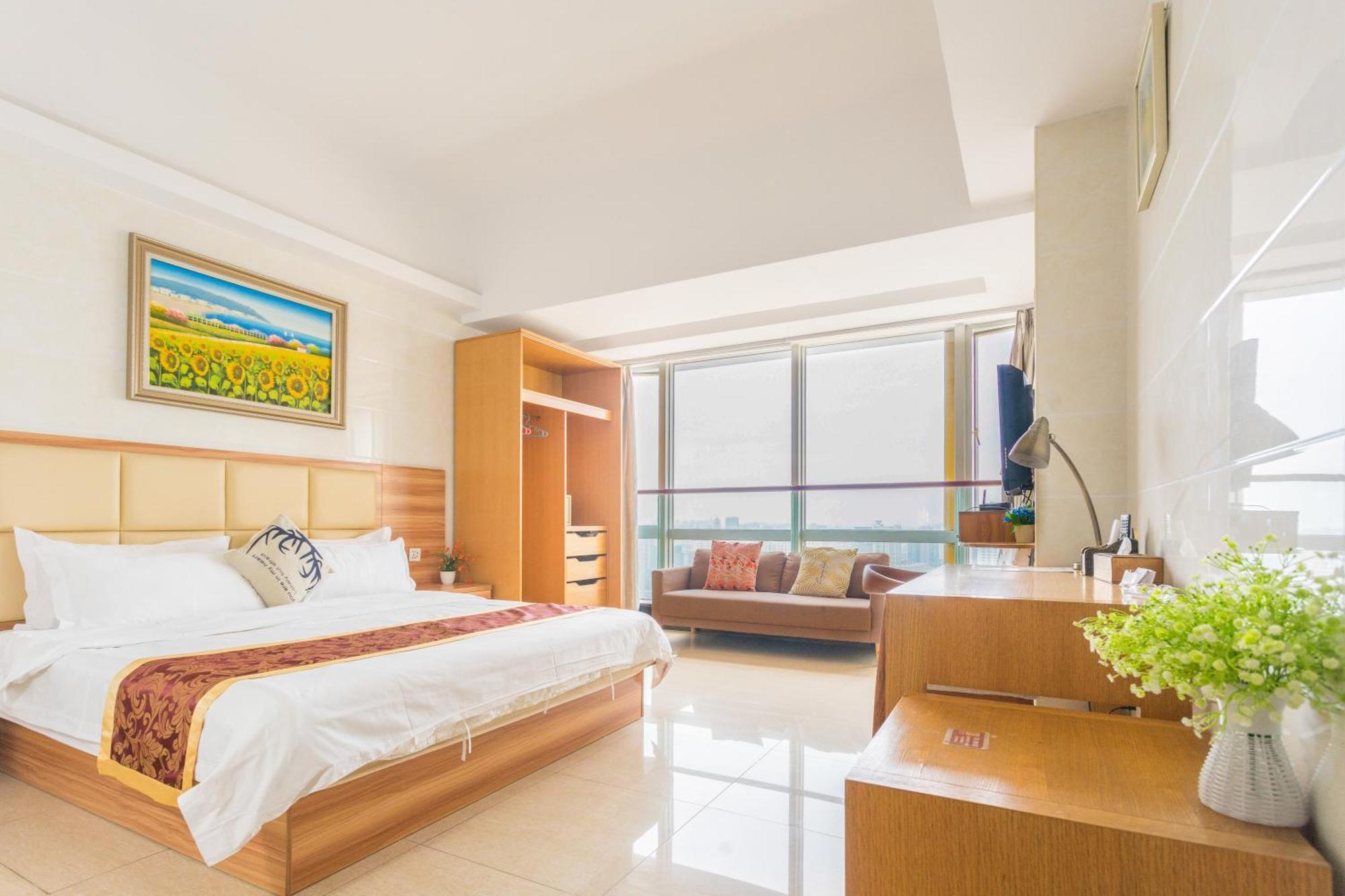 Sunny International Apartment From Beijing Road Cantón Exterior foto