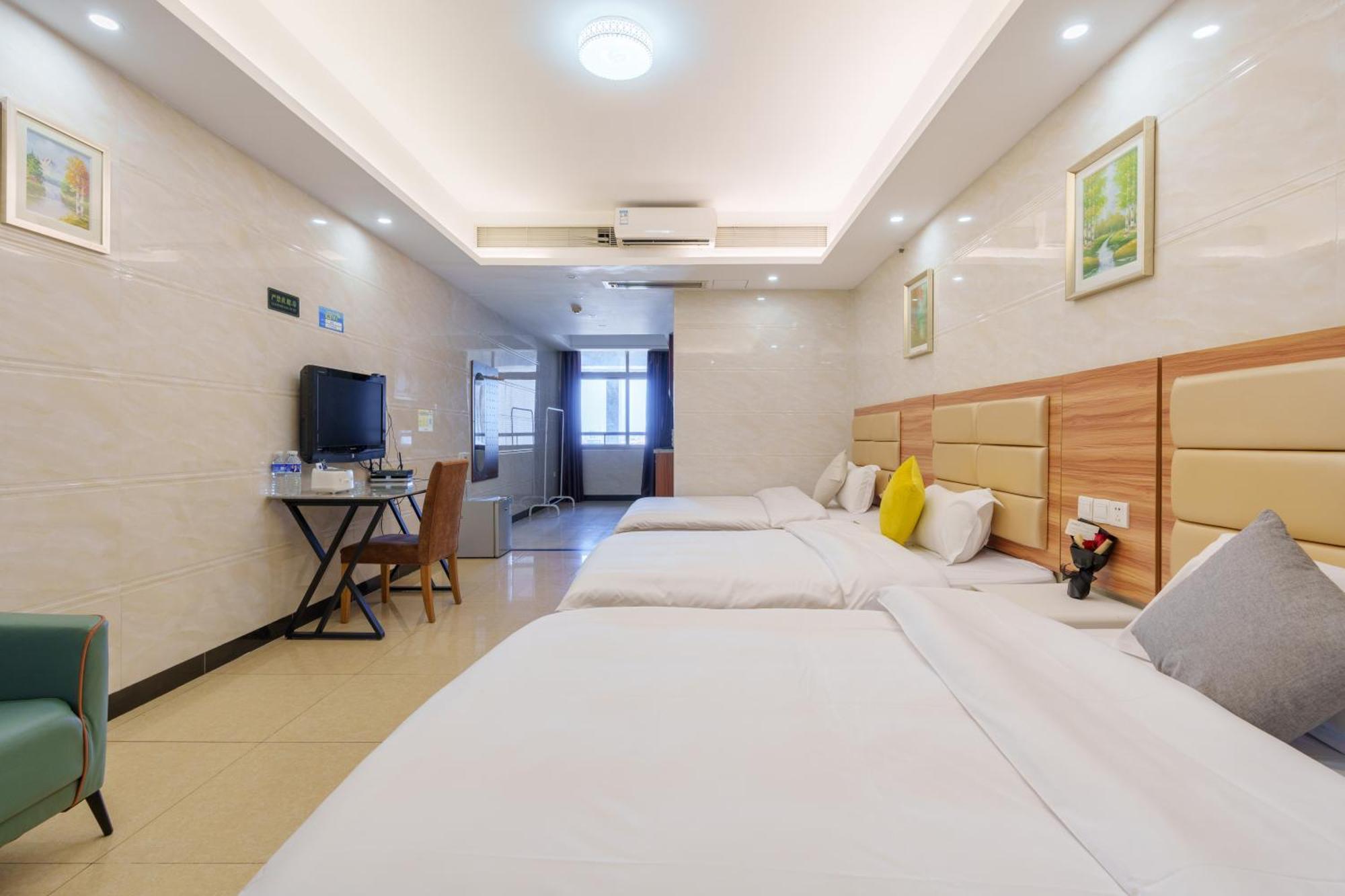 Sunny International Apartment From Beijing Road Cantón Exterior foto
