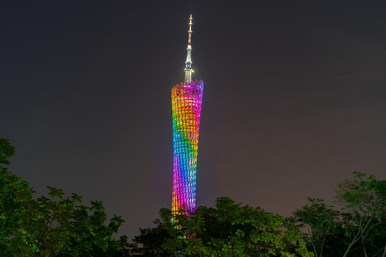 Sunny International Apartment From Beijing Road Cantón Exterior foto