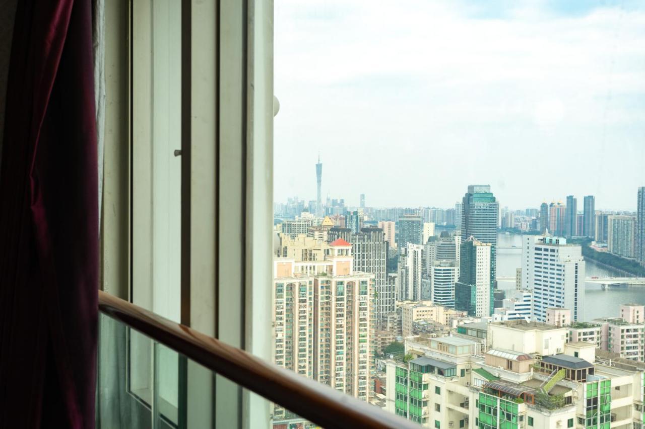 Sunny International Apartment From Beijing Road Cantón Exterior foto